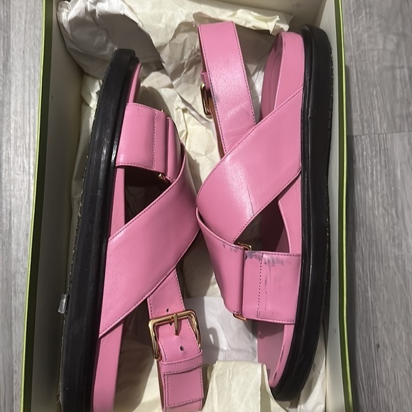 Marni Fusbett sandals in pink - Picture 6 of 10